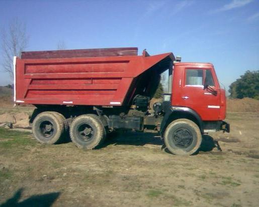 KamAZ 55111 on väsymätön rakentaja