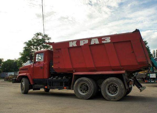 Yleiskatsaus autoon KrAZ-65055