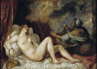 rembrandt titian danaya 