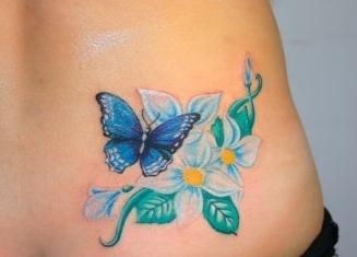 Butterfly tatuoinnit. Mikä on kaunis hahmo kehossa?