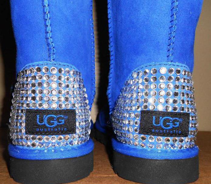 Uggs kanssa strassit