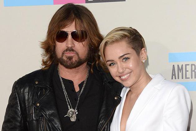 Miley Cyruksen isä on Billy Ray Cyrus. Miley Cyrus