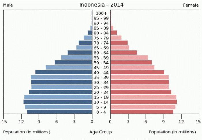 Indonesian väestö