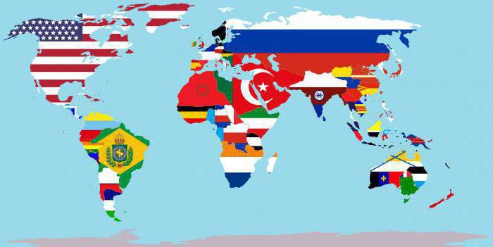 Maat ja kansallisuudet englanniksi: käyttöohjeet ja taulukko, jossa on luettelo maantieteellisistä nimistä