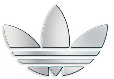 adidaksen logo historia